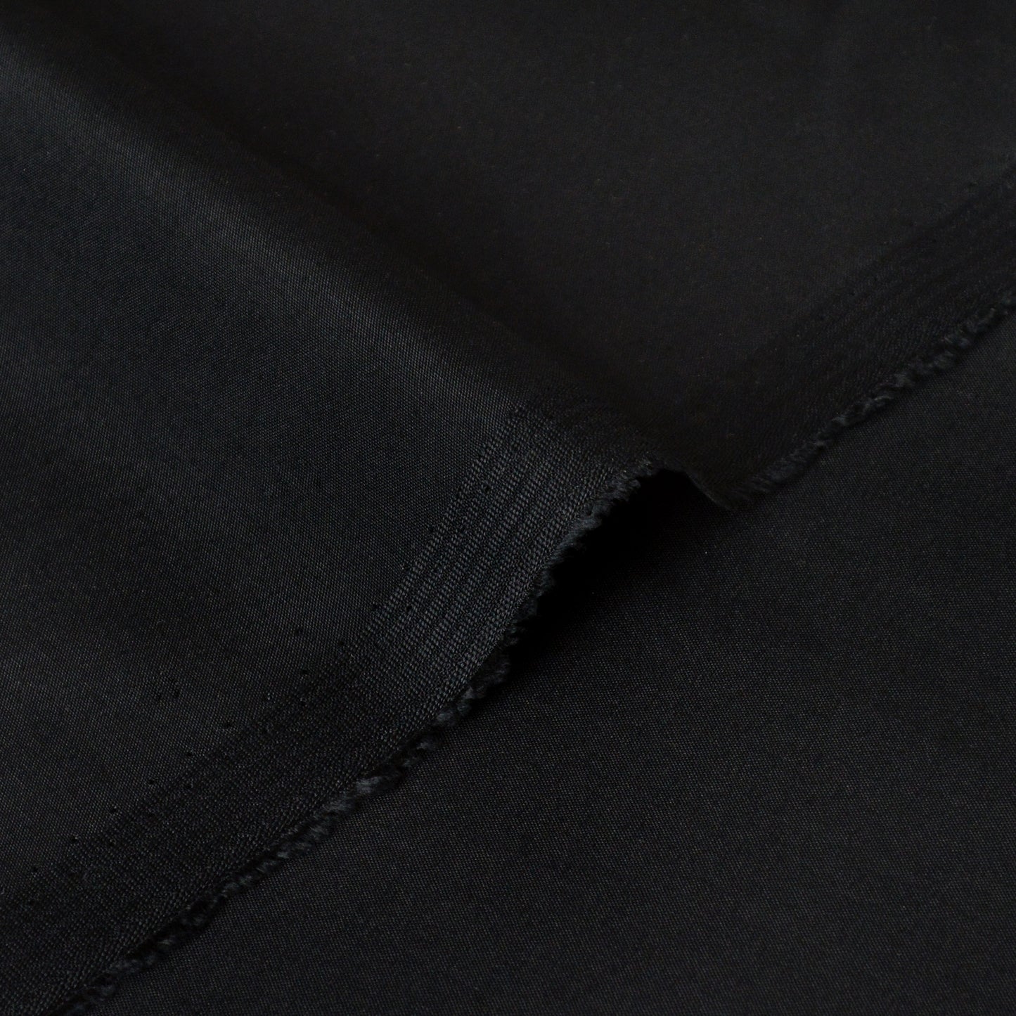 Jet Black Unstitched Wash N Wear Suit
