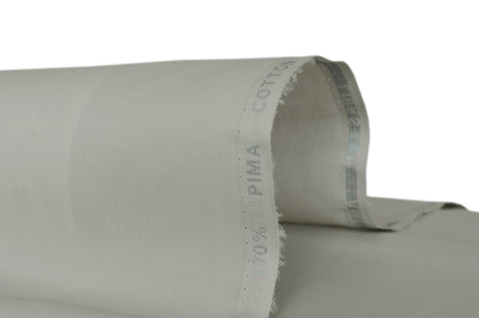 Sage Grey Pima Cotton Unstitched Suit