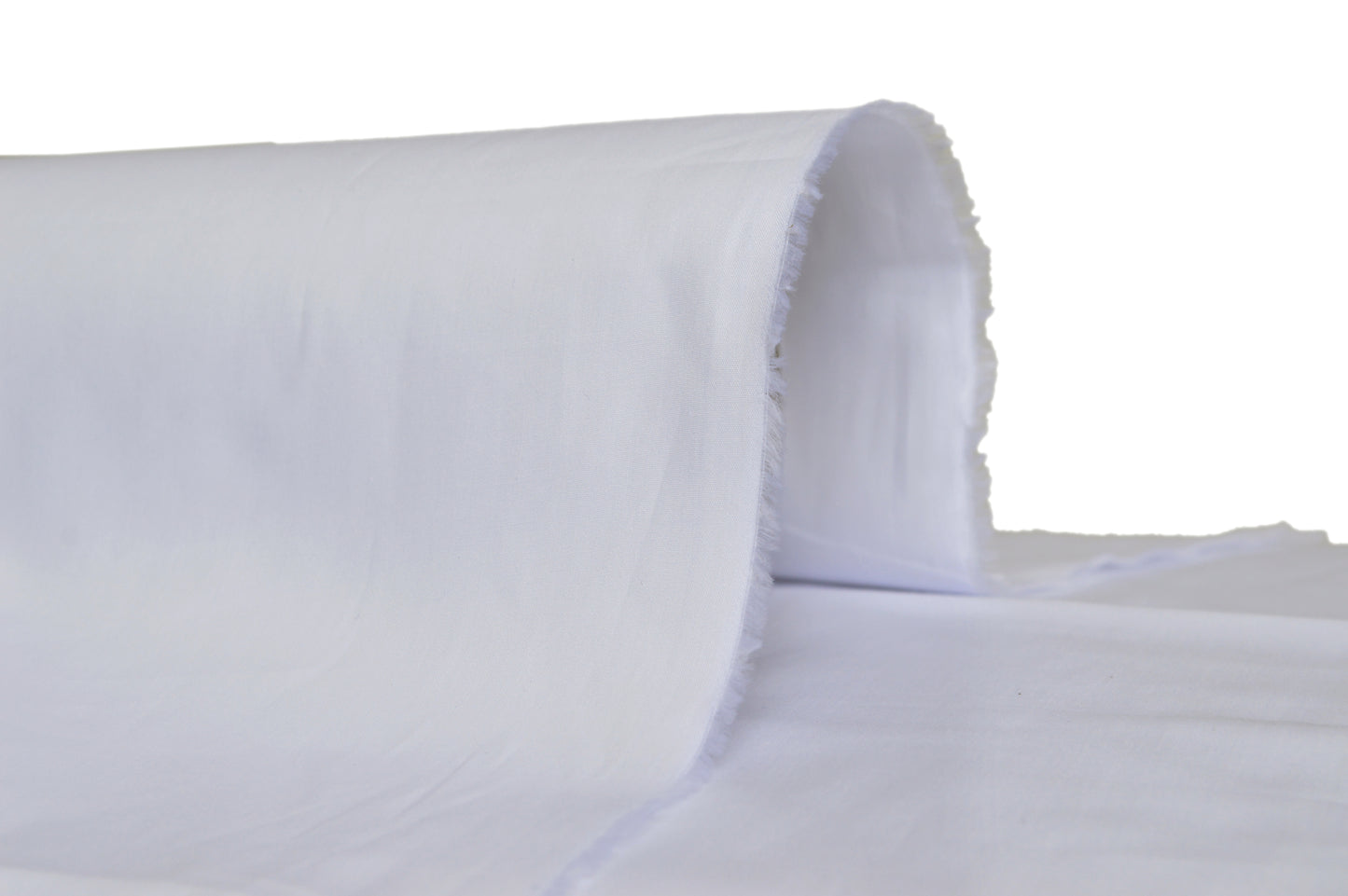 White Soft Cotton Unstitched Suit