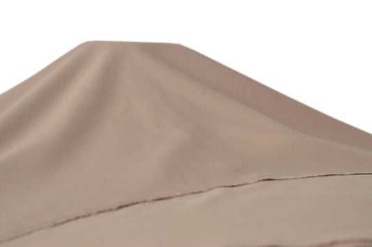Dark Beige Wash N Wear Unstitched Suit