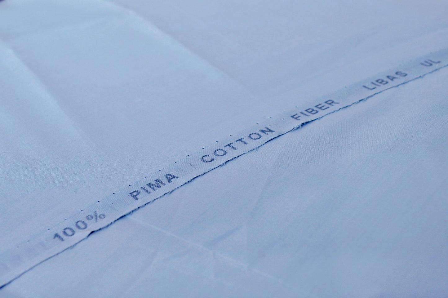 Powder Blue Pima Cotton Unstitched Suit