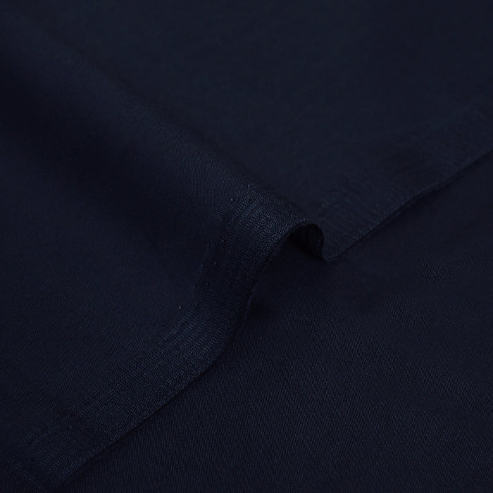 Dark Navy Wash N Wear Unstitched Suit