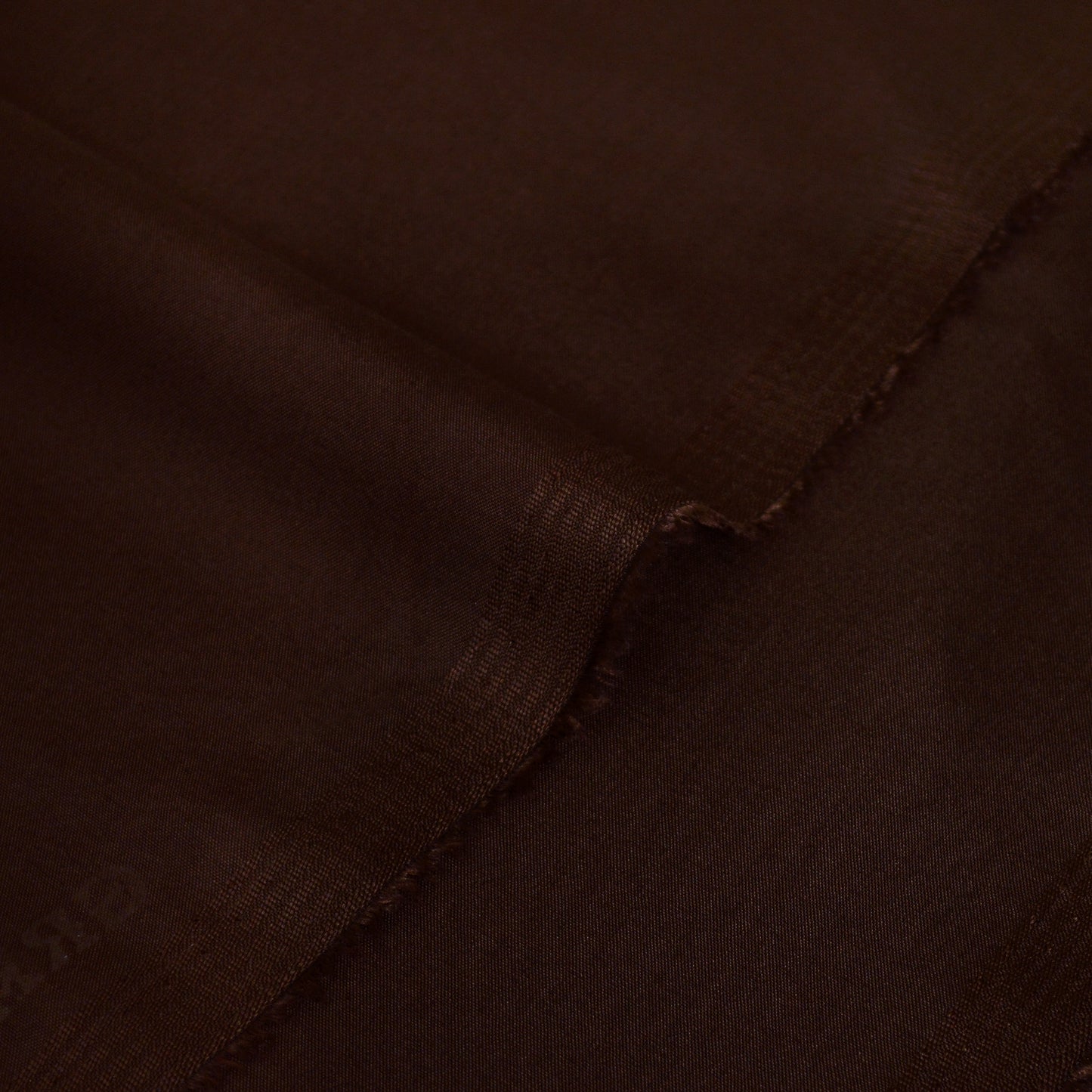 Chocolate Brown Unstitched Wash N Wear Suit