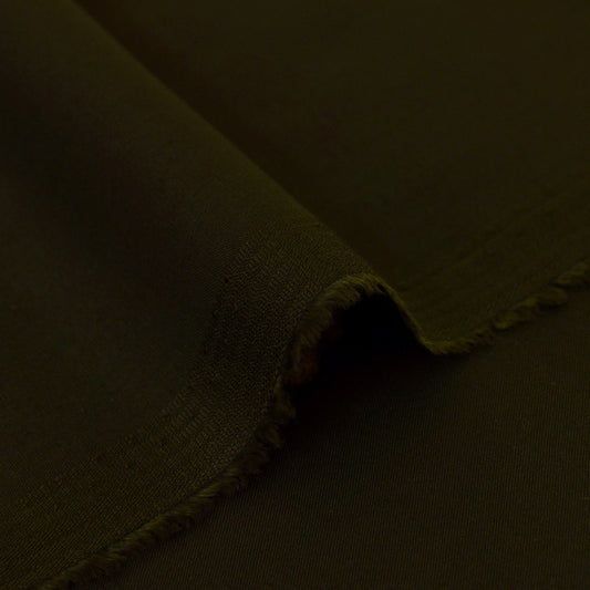Olive Green Wash N Wear Unstitched Suit